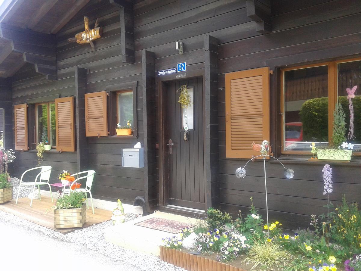 Guesthouse Maske Bitsch Exterior foto